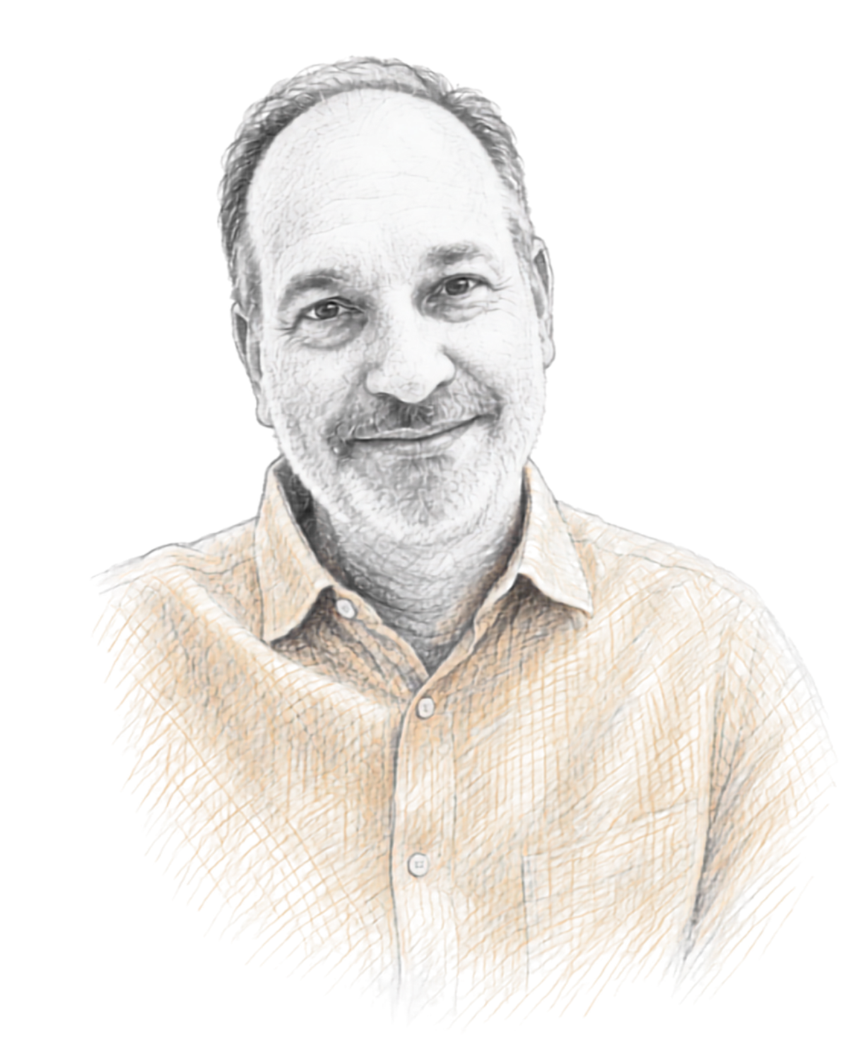 Illustrated portrait of Martin